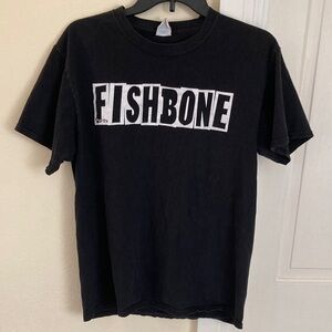 Fishbone Black Short Sleeve Tee